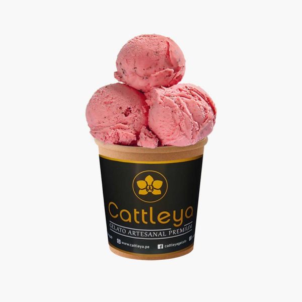 Gelato Fresa con Leche