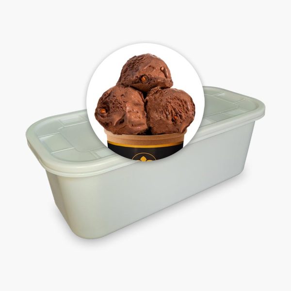Gelato Chocolate Praliné de Almendras - 5 Litros